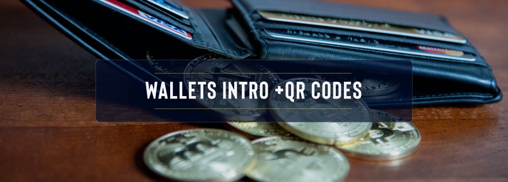 wallets intro and qr codes